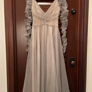 Zimmermann Women's Natural Tempest Ballet Polka Dot Tulle Dress